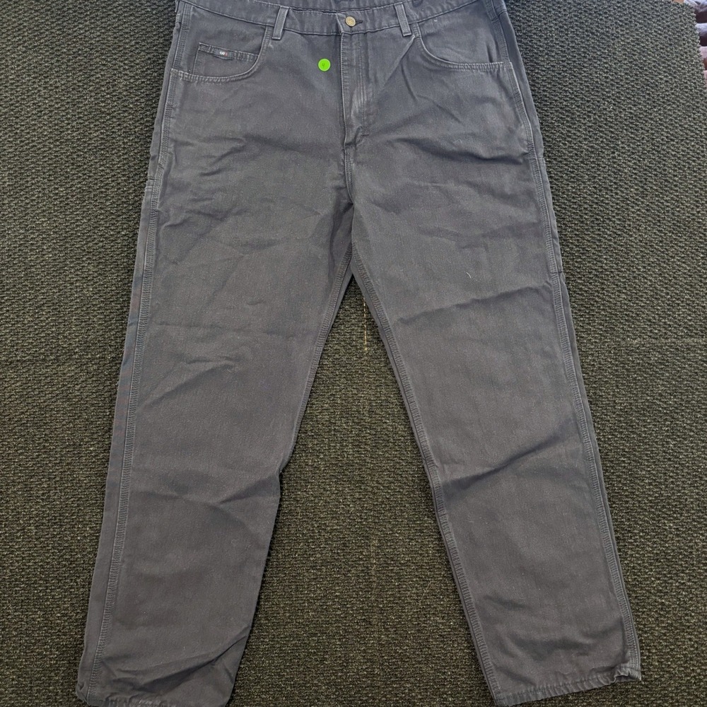 Tyndale Classic Casual Flame Resistant Navy Work Pants‎ 40x32 FRMC Fabric USA
